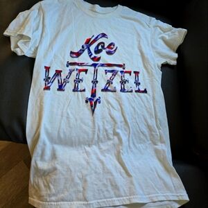White unworn koe wetzel merch